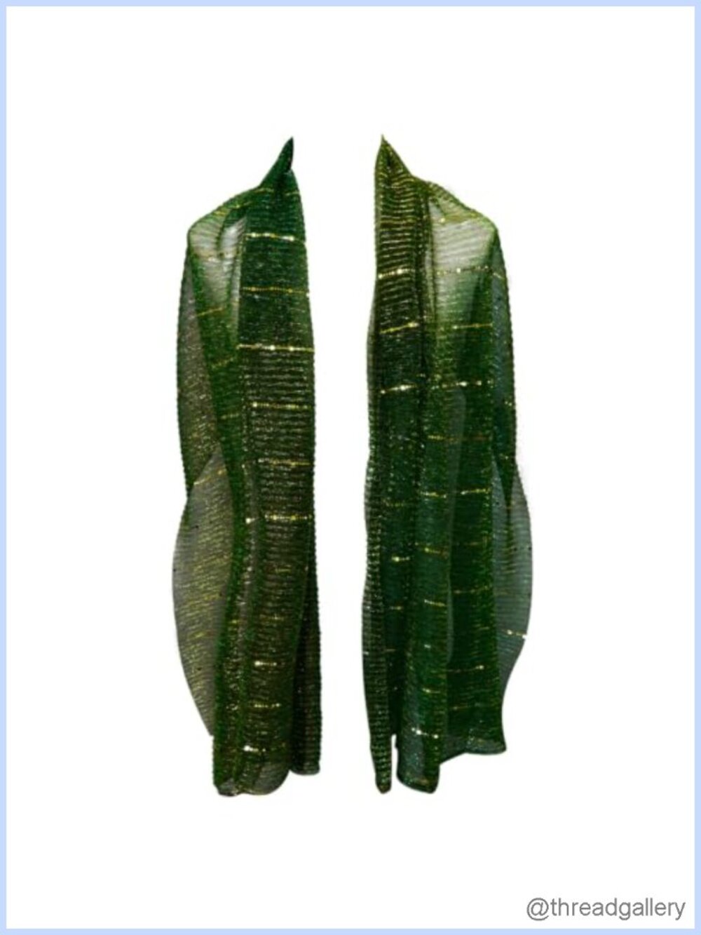 Sequin Women's Bandana Sparkle Mesh Scarf Evening Dress